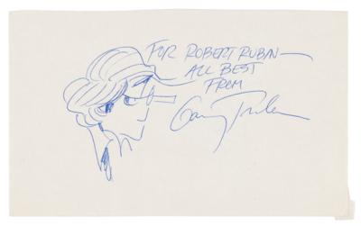 Lot #455 Garry Trudeau Original Sketch and (6) Signed Books - Image 1