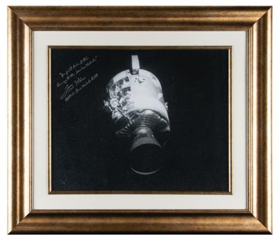 Lot #390 Fred Haise Signed Oversized Photograph - Image 2