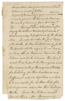 Lot #126 Robert Fulton: Fulton offers a 