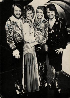 Lot #689 ABBA Signed Photograph - Image 1