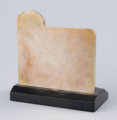 Lot #696 Academy Award Plaque: Set Decoration for An American in Paris (1951): Rare Academy Award for 