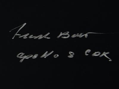 Lot #384 Frank Borman Signed Oversized Photograph - Image 2