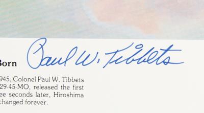 Lot #341 Enola Gay: Tibbets, Ferebee, and Van Kirk Signed Print - Image 3