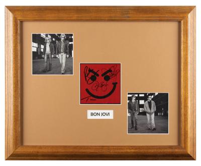 Lot #640 Bon Jovi Signed CD Booklet - Image 1