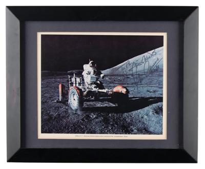 Lot #385 Gene Cernan Signed Photograph - Image 2