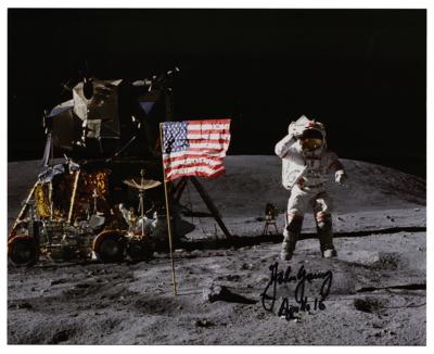 Lot #399 John Young Signed Photograph - Image 1