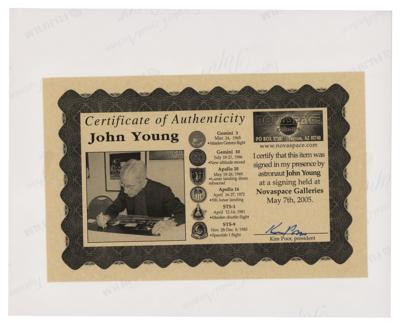 Lot #399 John Young Signed Photograph - Image 2