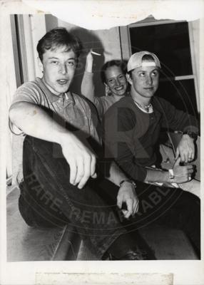 Lot #92. Elon Musk Original Photograph