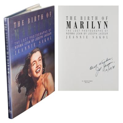 Lot #861 Marilyn Monroe: Joseph Jasgur Signed Book - Image 1