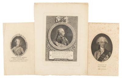 Lot #239 King Christian VII of Denmark Letter Signed - Image 4