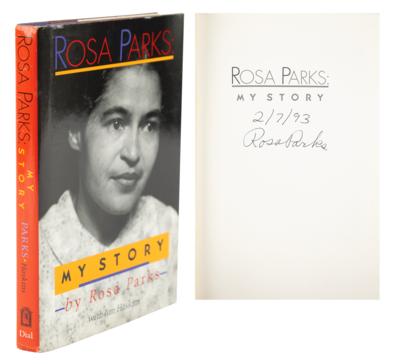 Lot #281 Rosa Parks Signed Book - Image 1