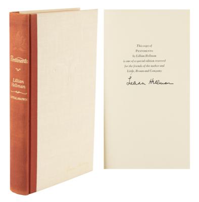 Lot #492 Lillian Hellman Signed Book - Image 1