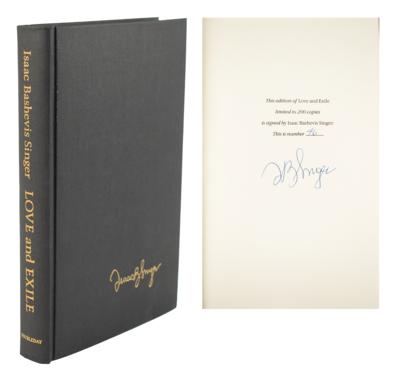 Lot #509 Isaac Bashevis Singer Signed Book - Image 1