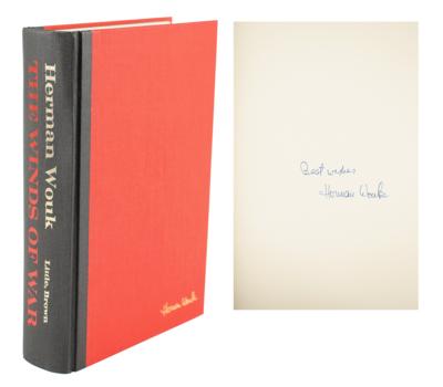Lot #528 Herman Wouk Signed Book - Image 1