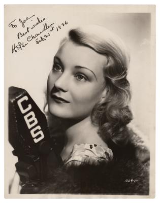 Lot #771 Helen Chandler Signed Photograph - Image 1