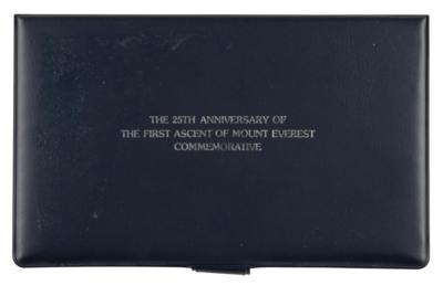 Lot #220 Edmund Hillary and Tenzing Norgay Signed Commemorative Cover - Image 4