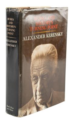 Lot #236 Alexander Kerensky Signed Book - Image 3