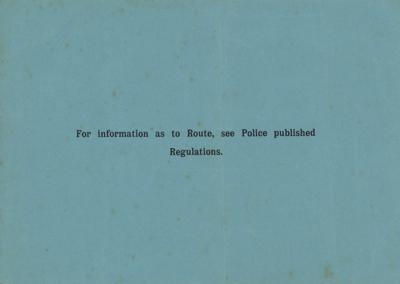 Lot #241 King Edward VII and Queen Alexandra Coronation Pass - Image 2