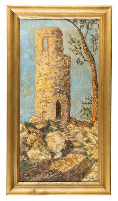 Lot #778 Mae Clarke: Fabulous painting of 