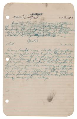 Lot #706 James Dean Signature - Image 2