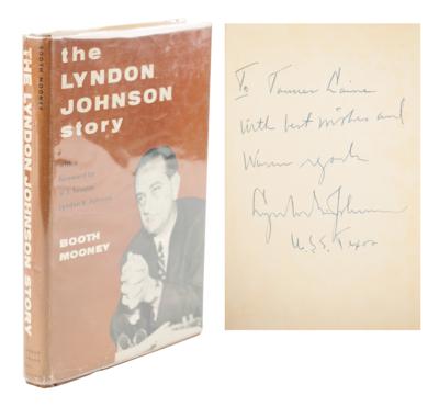 Lot #19 Lyndon B. Johnson Signed Book and Typed Letter Signed - Image 1