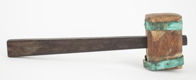 Lot #322 USS Constitution 1927 Renovation Wood Mallet - Image 2