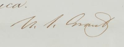 Lot #8 U.S. Grant Document Signed as President - Image 3