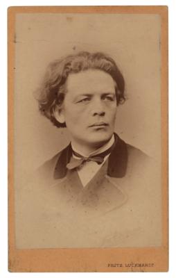 Lot #587 Anton Rubinstein Autograph Musical Quotation Signed - Image 2