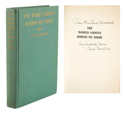 Lot #201 David Fairchild Signed Book - Image 1