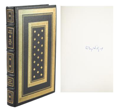 Lot #319 Elie Wiesel Signed Book - Image 1