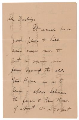 Lot #365 Joseph Wheeler Autograph Letter Signed - Image 1