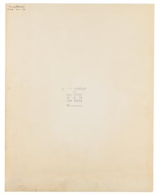 Lot #710 W. C. Fields Signed Photograph - Image 2