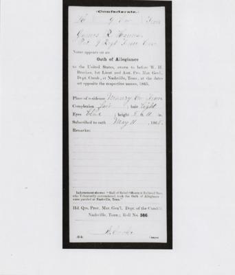 Lot #324 Civil War: Colt Revolver and Accessories Belonging to Private James R. Hanna, Co. B, 9th Battalion, Tennessee Cavalry (Gantt's) - Image 16