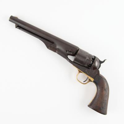 Lot #324 Civil War: Colt Revolver and Accessories Belonging to Private James R. Hanna, Co. B, 9th Battalion, Tennessee Cavalry (Gantt's) - Image 3
