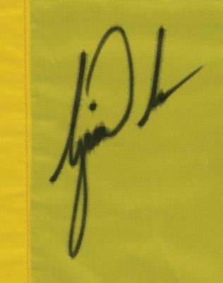 Lot #927 Tiger Woods Signed Golf Flag - Image 3