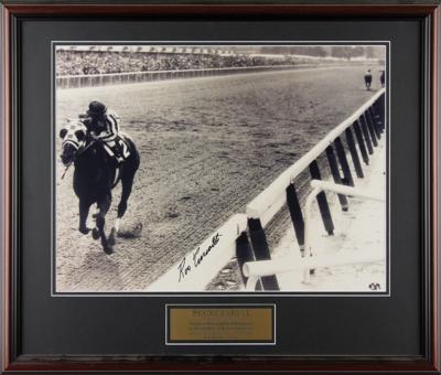 Lot #948 Ron Turcotte Signed Photograph - Image 1