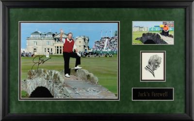 Lot #946 Jack Nicklaus Signed Photograph - Image 1