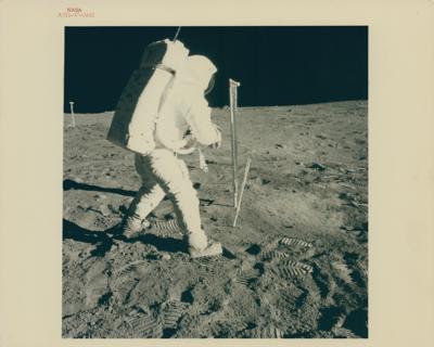 Lot #383 Apollo 11: Buzz Aldrin Original 'Type 1' Photograph Photograph - Image 1