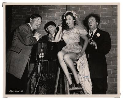 Lot #911 Three Stooges: Moe Howard Signed Photograph - Image 1