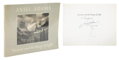 Lot #412 Ansel Adams Signed Book - Image 1