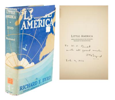 Lot #180 Richard E. Byrd Signed Book - Image 1