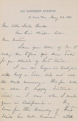 Lot #359 William T. Sherman Autograph Letter Signed - Image 1