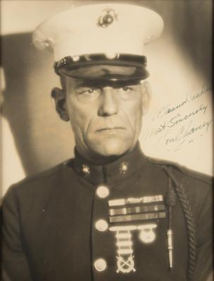 Lot #702 Lon Chaney, Sr. Signed Oversized Photograph - Image 1