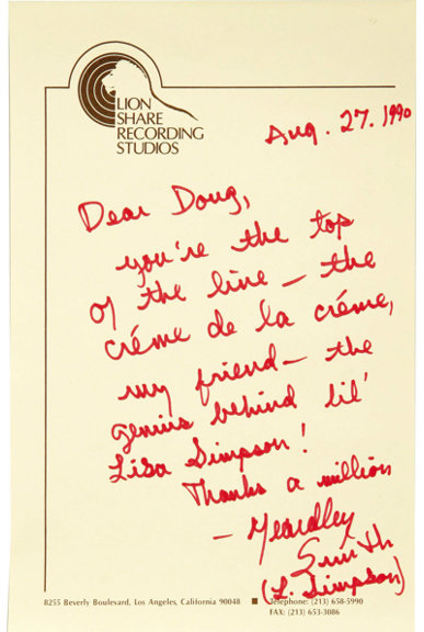 Lot #441 The Simpsons: Doug Norwine Album-Played Saxophone and RIAA Platinum Sales Award - Image 14