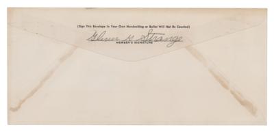 Lot #903 Glenn Strange Signature - Image 1