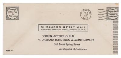 Lot #903 Glenn Strange Signature - Image 2