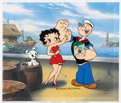 Lot #458 Myron Waldman Signed Limited Edition Cel: