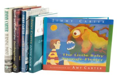 Lot #36 Jimmy Carter (5) Signed Books - Image 1