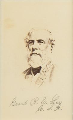 Lot #352 Robert E. Lee Signature - Image 3