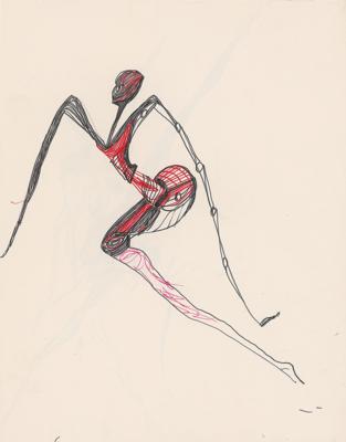 Lot #539 Miles Davis Original Artwork - Image 1